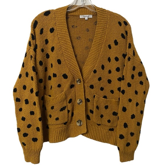 Madewell Sweaters - Madewell Hillview Cardigan Sweater in Painted Spots